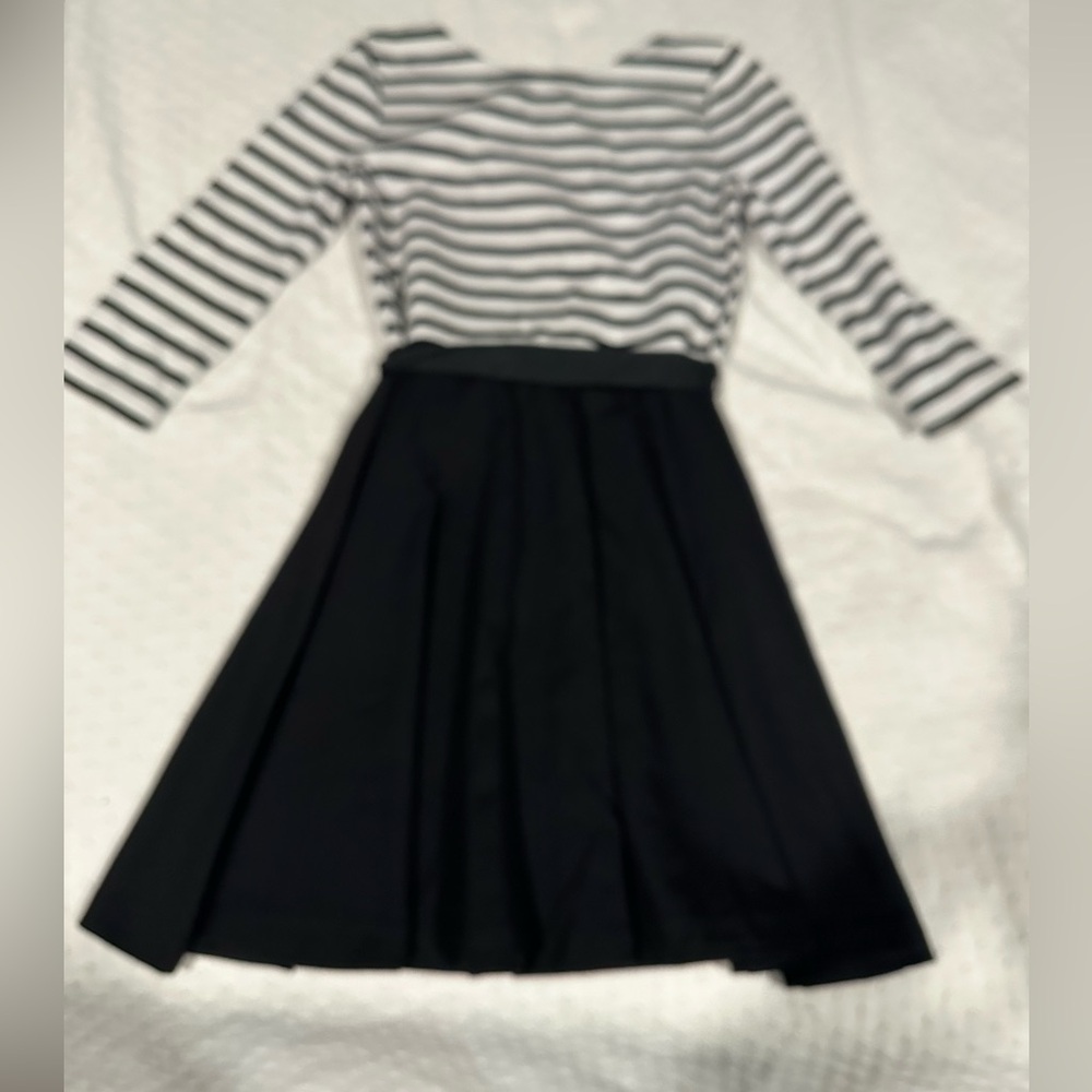 Ralph Lauren Black and White Striped Garment